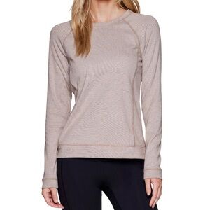 Avalanche Ultra Soft Outdoor Athleisure Hiking Striped Long Sleeve Top XL Purple